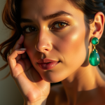Boucles d'oreilles en émeraude : puces, créoles ou pendantes, quel style choisir ?