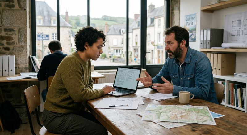 Quitter Paris pour entreprendre en région : faut-il refaire son site web avec un développeur local ?